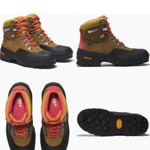 NIB🔖Timberland Vibram® Euro Waterproof Hiking Shoe Brown Butternut Trail Boots